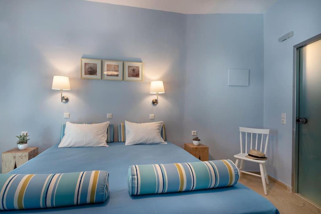 Stella In The Village - Junior Studio Sea View Plakias Bagian luar foto