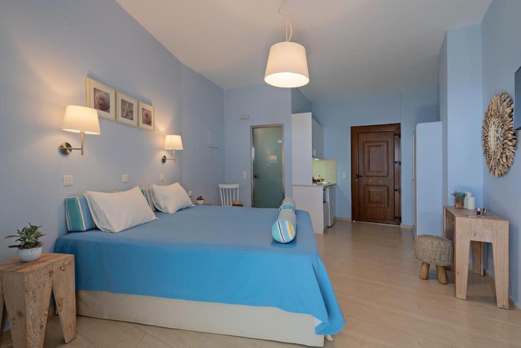 Stella In The Village - Junior Studio Sea View Plakias Bagian luar foto