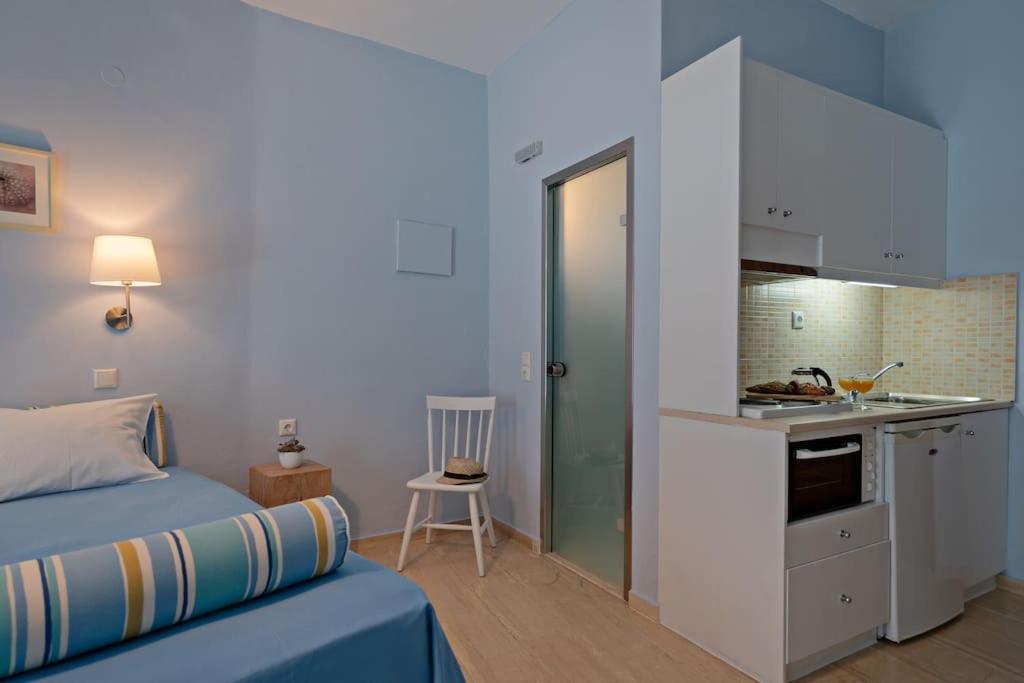 Stella In The Village - Junior Studio Sea View Plakias Bagian luar foto
